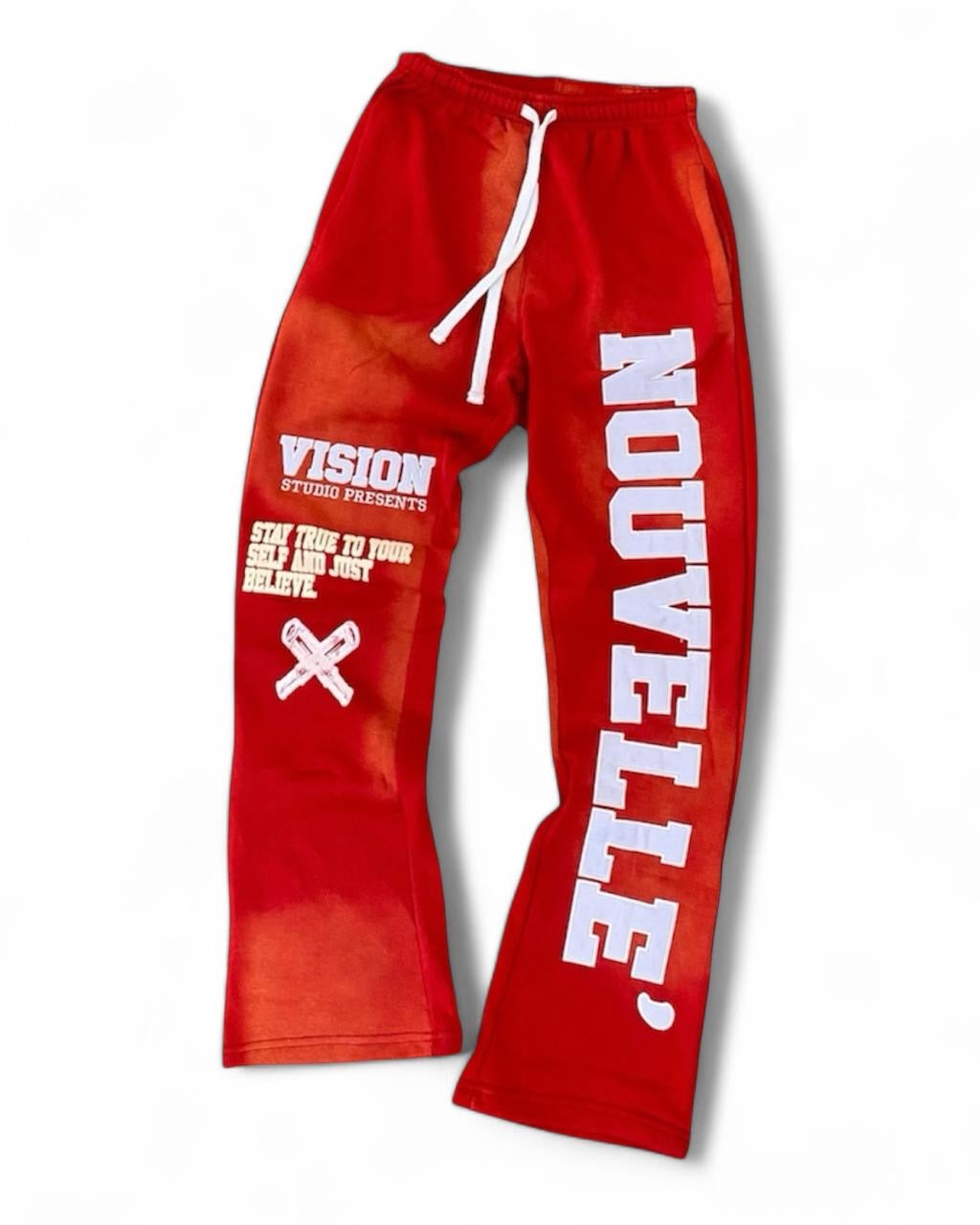 RED VOLCANO SWEATPANTS